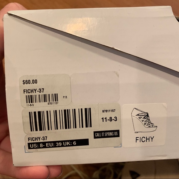 Nude Platform Wedges - Picture 5 of 6